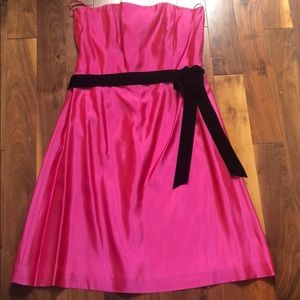 Kathleen Argiro Hot pink party dress!